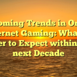 Upcoming Trends in On the internet Gaming: What in order to Expect within the next Decade