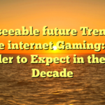 Foreseeable future Trends in On the internet Gaming: What in order to Expect in the Next Decade